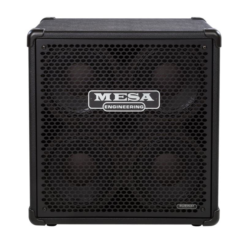 Photos - Guitar Amp / Cab Mesa Boogie Subway 4x10 Ultra-Lite Bass Cabinet Black Bronco Black Bronco 