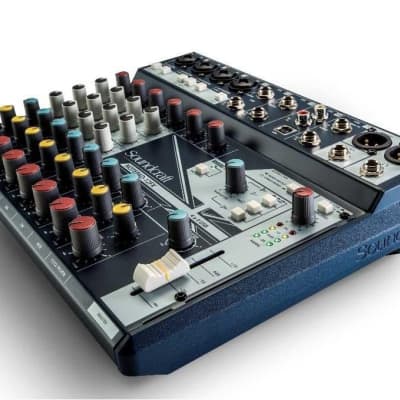 Soundcraft Notepad-12FX 12-channel Desktop Mixer w/USB I/O and Lexicon Effects (Used/Mint) image 2