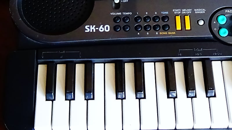 Rare Vintage Casio SK 60 1980 s Sampling Keyboard