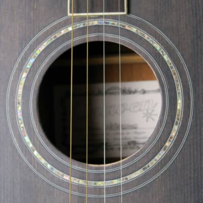 Craven Tenor Guitars 265BA ~ ACOUSTIC Shari Ulrich Songbird ~ Heirloom Black 2023 - Heirloom Black Satin image 2