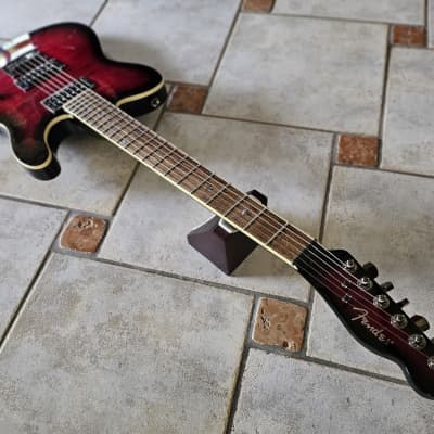 2023 Fender Telecaster Custom FMT HH - Black Cherry Burst image 7