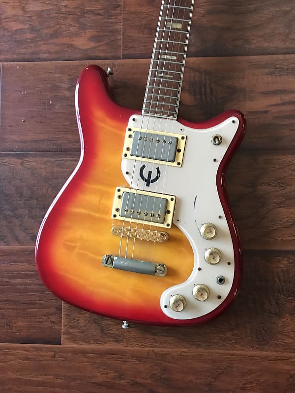 1976 Epiphone Crestwood ET-290 Sunburst | Reverb Canada