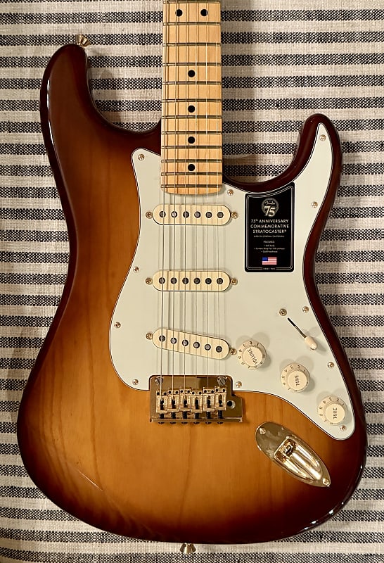 Fender 75th Anniversary Commemorative Stratocaster | Reverb