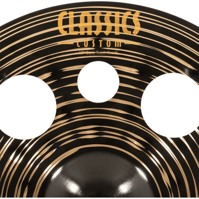 Meinl Cymbals 18 inch Classics Custom Dark Trash Crash Cymbal (CC18DATRC) image 6