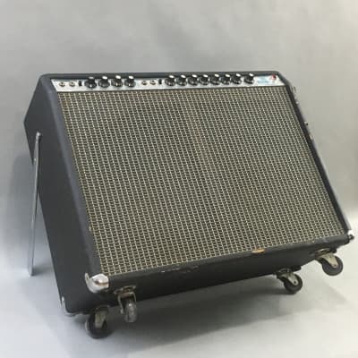 Super Rare Pearl PFT101 “Duo Reverb” 1980 Twin Reverb Clone Black Tolex Natural Relic 100 Watts Solid State MIJ Made in Japan image 4