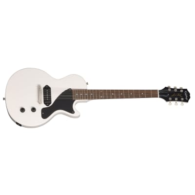 Epiphone Billie Joe Armstrong Signature Les Paul Junior Guitar - Classic White with Case image 4