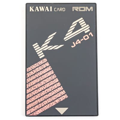 KAWAI J4-01 ROM card for K4 K4R Synths Modules with Plastic Case