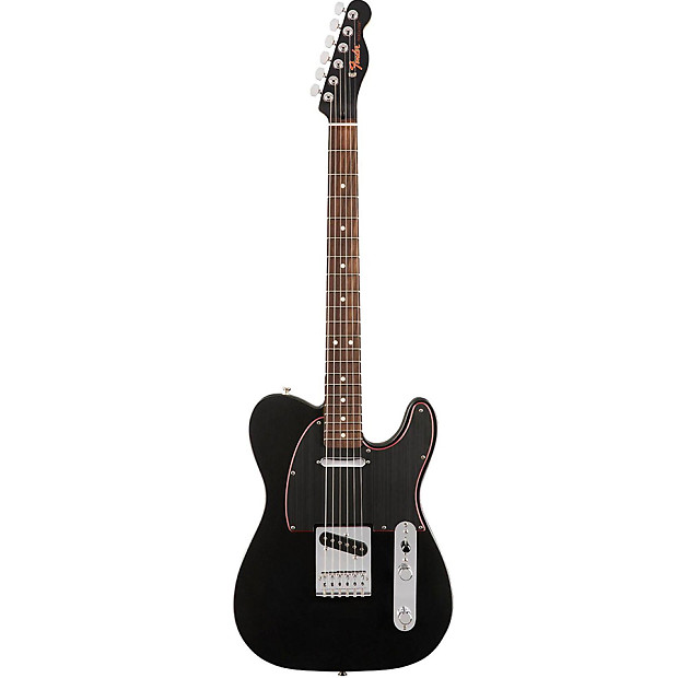 Fender Special Edition Noir Telecaster with Pau Ferro Fretboard Satin Black with Matching Headstock 2017 image 2