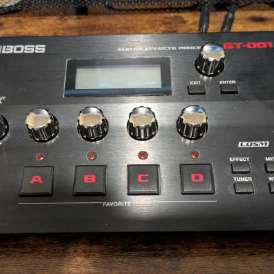 Boss GT-001 Guitar Effects Processor | Reverb