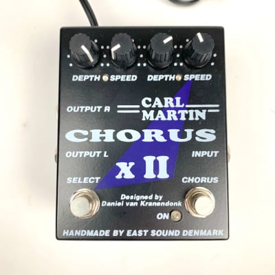 Carl Martin Chorus xII Dual Stereo Chorus Guitar Effect Pedal (Used/Mint)