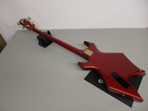 BC Rich NJ Series Warlock Bass Guitar Candy Apple Red | Reverb