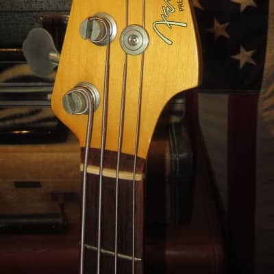 ~1989 Fender '62 Re-Issue Precision Bass Made in Japan Candy Apple Red image 3
