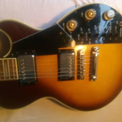Kay Single Cutaway with built-in Effects 1970s sunburst image 11