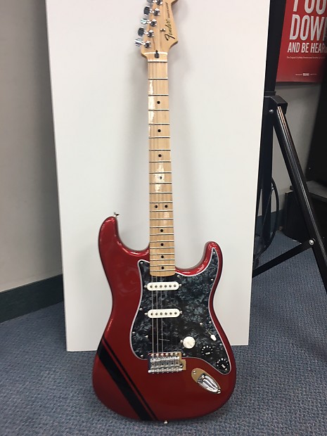fenderストラト マルチレイヤー black candy apple red fenderストラト マルチレイヤー black candy apple red - メルカリ