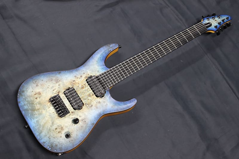 EDWARDS / E-HR7-FX/BM Aqua Burst [69470] | Reverb Denmark