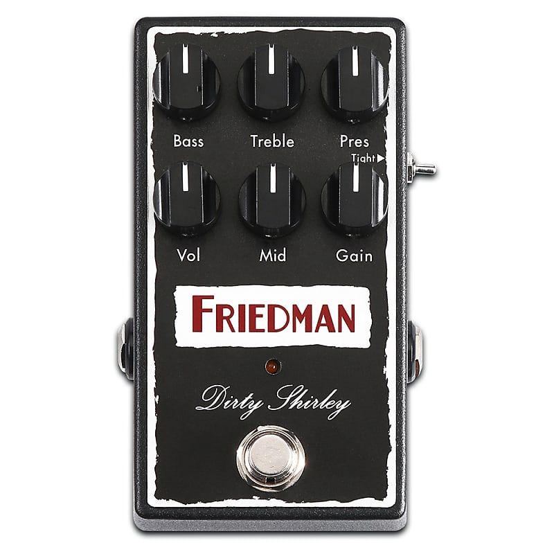 Friedman Dirty Shirley Overdrive True Bypass Guitar Effects Pedal Stompbox image 1