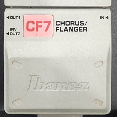 Reverb.com listing, price, conditions, and images for ibanez-cf7-chorus-flanger-pedal
