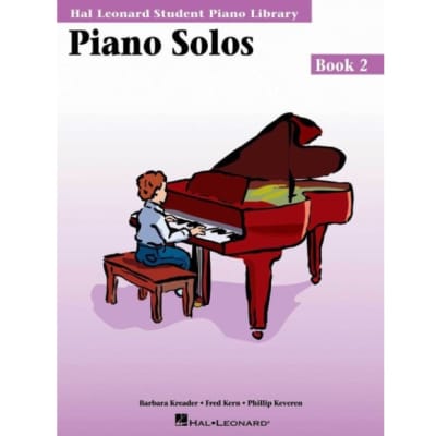 Piano Solos Book 2, Hal Leonard Student Piano Library, Book Only