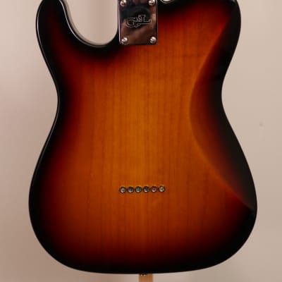 G&L Fullerton Deluxe ASAT Classic Electric Guitar 3-Tone Sunburst image 12