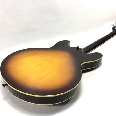 Jay Turser 335 Semi-Hollow Body Guitar Copy - Sunburst image 7