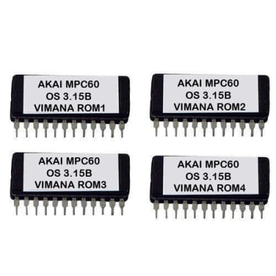 Akai MPC-60 OS VIMANA 3.15B Operating System Eproms MPC60