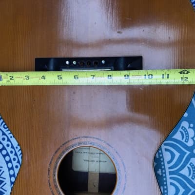 Antique Vintage 1896 Andrew Groehsl Chicago, IL Parlor Guitar Project Brazilian Rosewood image 16