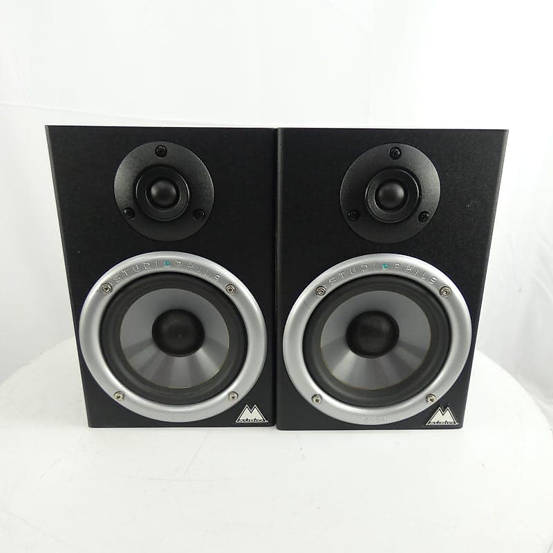 Used MAudio SP5B MONITORS Speaker Studio Monitors Reverb