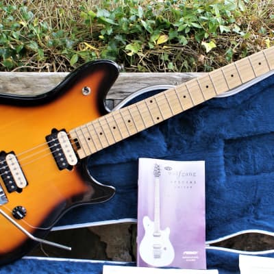 Pristine 2001 USA Peavey EVH Wolfgang Special W/T. All Original, Sunburst With OHC & Candy for sale