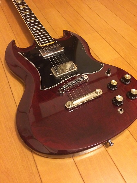 70s Greco SG Classic Cherry Wine, Japan Vintage, MIJ