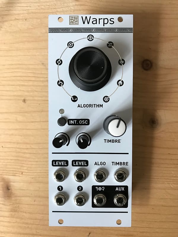 Mutable Instruments Warps メタモジュレーター After Later Audio Fuse Eurorack Meta Modulator Effect Module