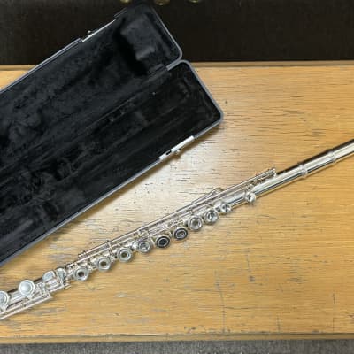 Armstrong 800BEF Step-Up Model Split E Open-Hole Flute with B Foot, Offset G 2010s - Sterling Silver image 5