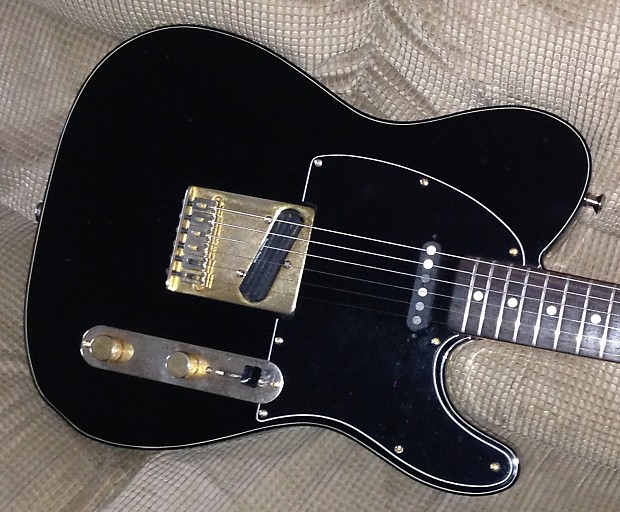 Fender telecaster black headstock deals