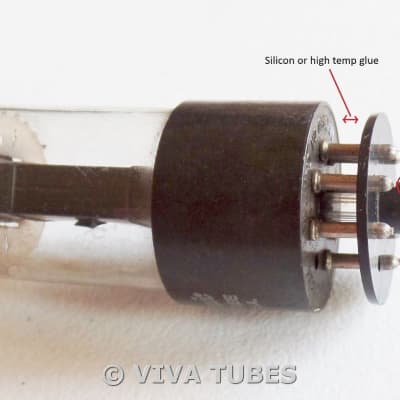 6 Pieces Vacuum Tube Octal Socket Saver Missing Broken Guide Key Fix Repair image 2