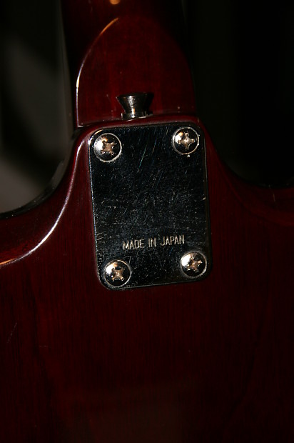 Greco SG Style Early 70's 1973-1976 Dark Red | Reverb