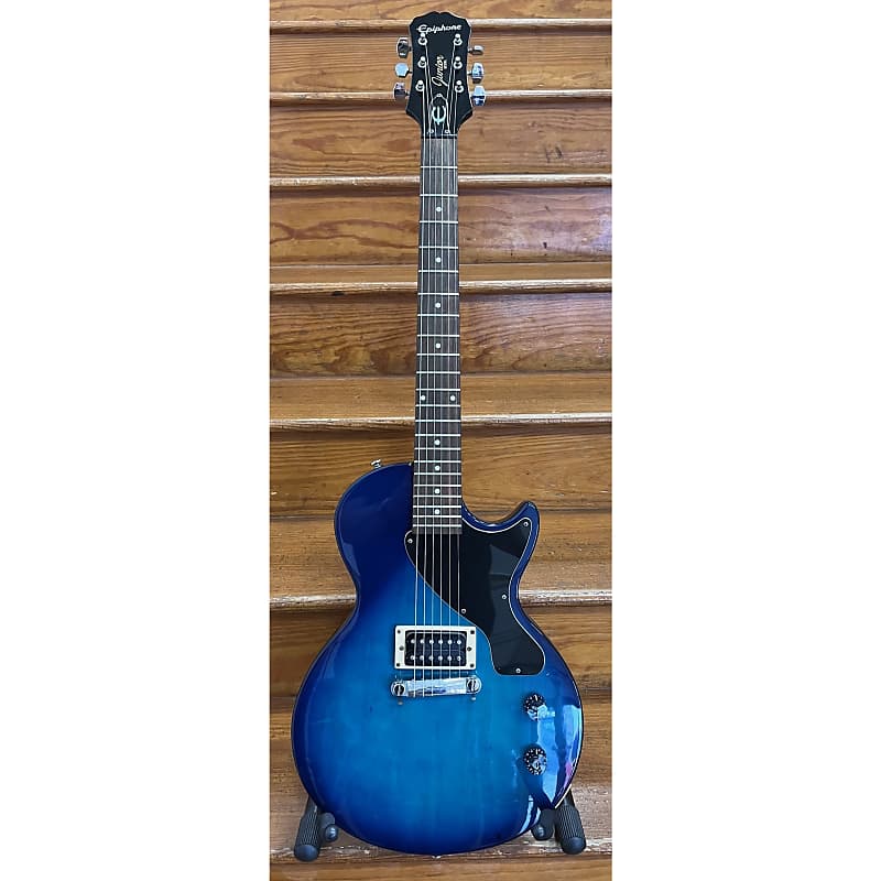 ギター Epiphone Les Paul Junior Blue Burst SECONDHAND Epiphone Les Paul Junior - Blue Burst | Reverb UK