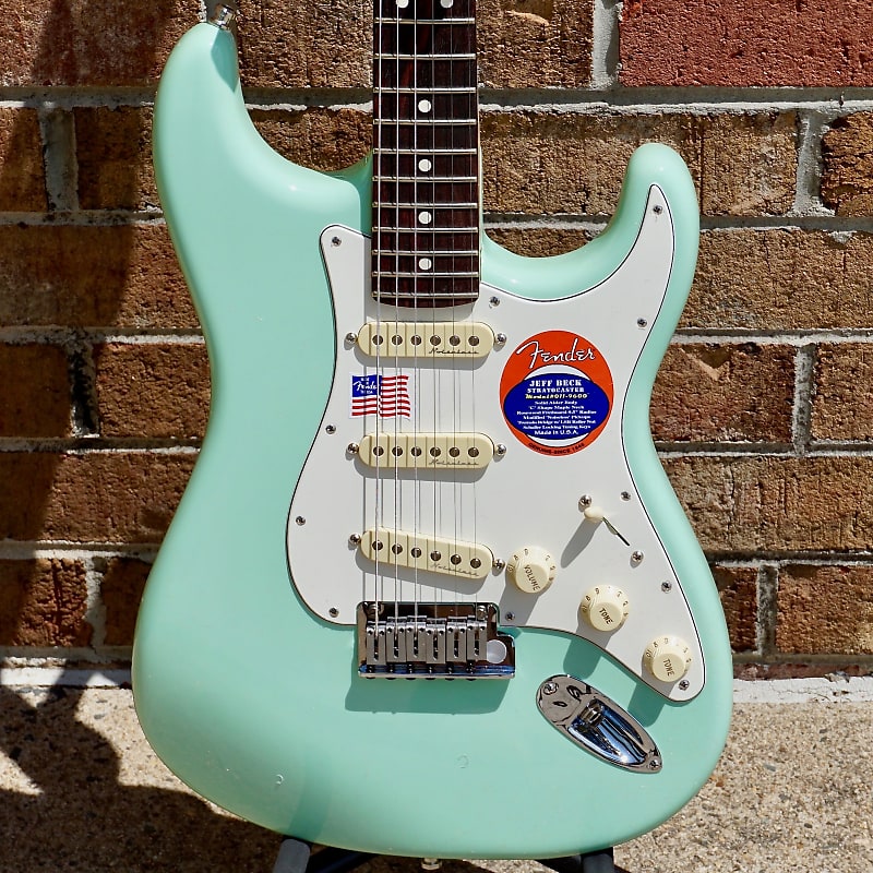 Fender Jeff Beck Stratocaster®, Rosewood Fingerboard, Surf Green image 1