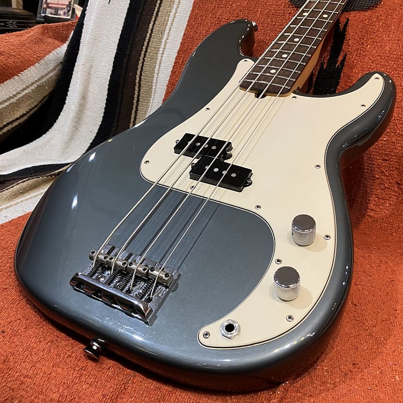 Fender USA American Standard Precision Bass Charcoal Frost 