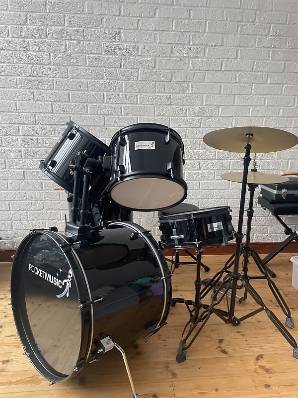 Rocket A-Star 5 Piece Junior Drum Kit 2019 - black | Reverb UK