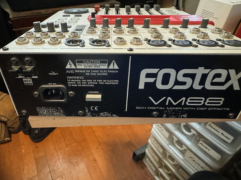 Fostex Vm88 8 channel digital mixer dsp effects - Grey | Reverb