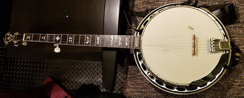 1977 Tokai T-800 RB Hummingbird 5-String Banjo Gold Star