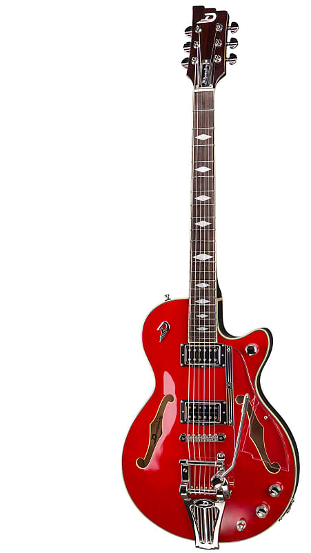 Electric Guitar DUESENBERG STARPLAYER TV DELUXE - Crimson Red + Custom Line Case image 1