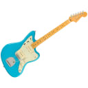 Fender American Professional II Series Jazzmaster® Solid Body Electric Guitar Maple/Miami Blue - 0113972719