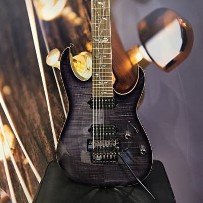 Ibanez RG8527-BRE j.custom 7-String Guitar, Black Rutile incl. Hardcase image 7
