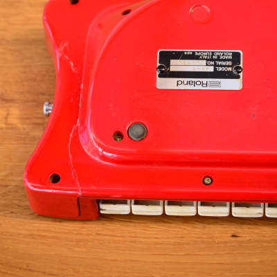 02 Roland AX-1 MIDI コントローラー Roland AX-1 Red Keyboard Keytar MIDI Controller JP AX1