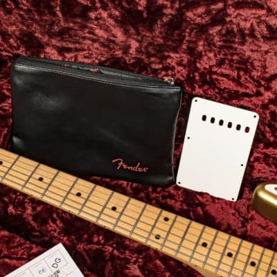 Fender - 2018 American Original 50's Stratocaster Electric Guitar, Aztec Gold - w/OHSC - x3597 - USED image 20