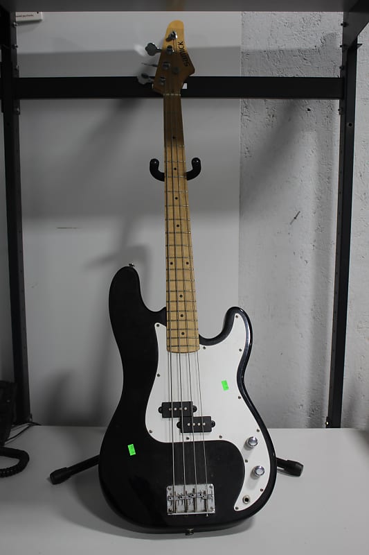Samick P Bass Electric Guitar 1995 Black Reverb