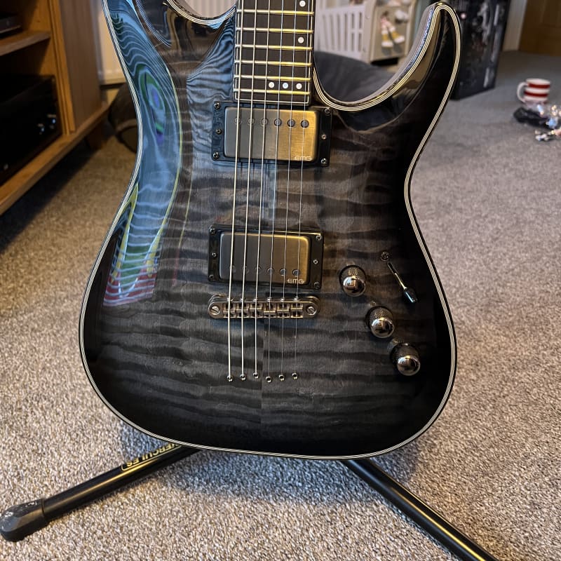 SCHECTER C-1 Diamond Series Exotic Star 単音でも存在感のあるトーン/コイルタップも可能 [PJ102] -  楽器、器材