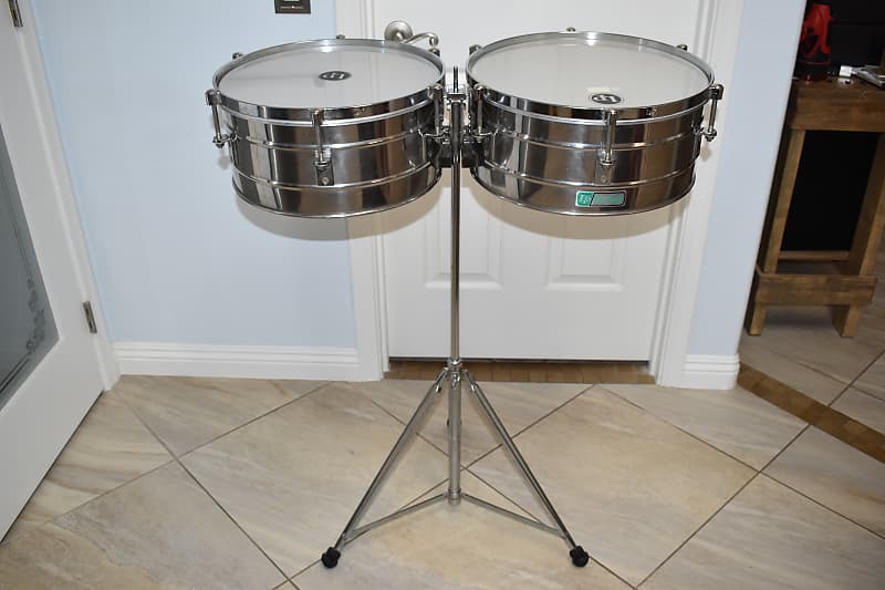 Vintage LP Tito Puente Model Timbales 1970's Green Label