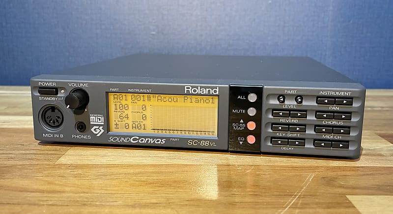 [Excellent] Roland SC-88VL General Midi Canvas Sound Module