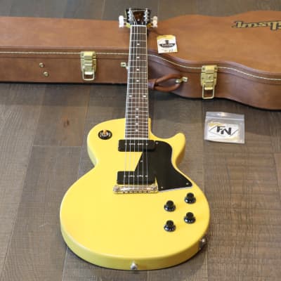 GIBSON LES PAUL SPECIAL Tv Yellow DOUBLE CUTAWAY DC P90 + White 